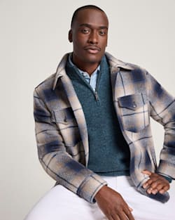 pendleton MEN'S PLAID WOOL LAWSON COAT