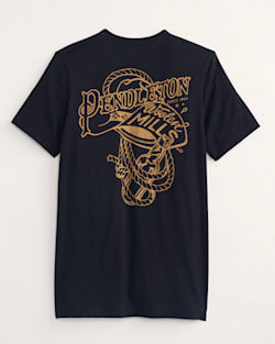 pendleton MEN'S RODEO HAT GRAPHIC TEE