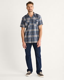 Pendleton MEN'S SHORT-SLEEVE PLAID BOARD SHIRT