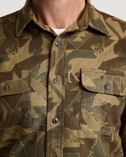 Pendleton MEN'S TANNER TWILL CAMO SHIRT
