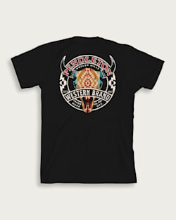 pendleton MEN'S WESTERN BRAND LOGO GRAPHIC TEE