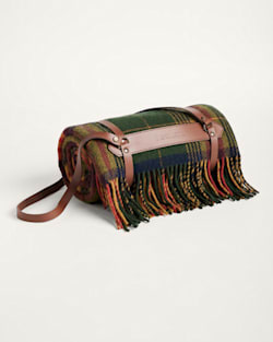 pendleton MOTOR ROBE THROW WITH LEATHER CARRIER