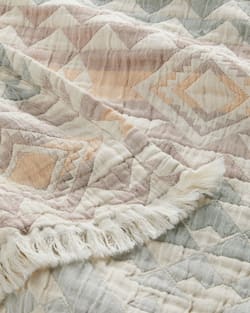 Pendleton ORGANIC COTTON FRINGED THROW