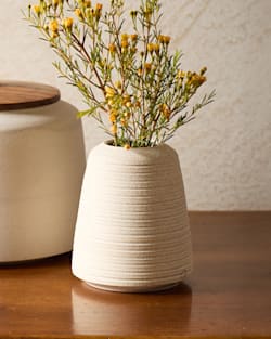 Pendleton RAW STONEWARE TEXTURED BUD VASE