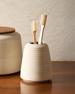 Pendleton RAW STONEWARE TEXTURED BUD VASE