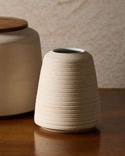 Pendleton RAW STONEWARE TEXTURED BUD VASE