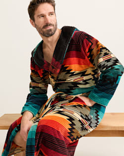 pendleton UNISEX COTTON TERRY VELOUR BATHROBE