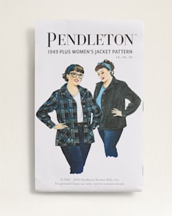 pendleton WOMEN'S 1949 JACKET PATTERN - PLUS
