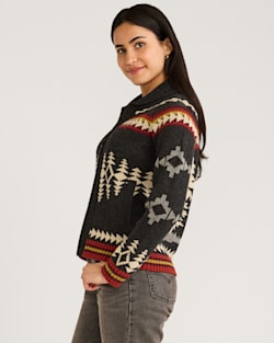 Pendleton WOMEN'S ALPINE LAMBSWOOL ZIP CARDIGAN