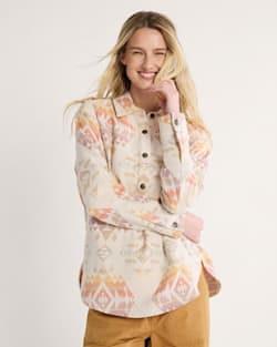 pendleton WOMEN'S ARCADIA FLANNEL POPOVER SHIRT