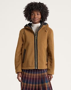 pendleton WOMEN'S AUTUMN STAR HOODED FLEECE JACKET