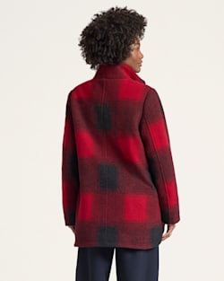 Pendleton WOMEN'S BUFFALO PLAID WOOL COAT