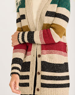 Pendleton WOMEN'S CAMP STRIPE CARDIGAN