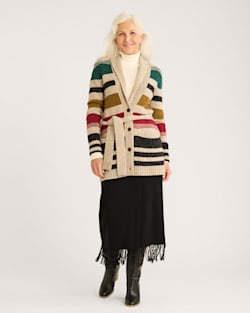 pendleton WOMEN'S CAMP STRIPE CARDIGAN