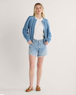 Pendleton WOMEN'S COTTON CABLE CARDIGAN