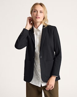 pendleton WOMEN'S DAVIS HERRINGBONE WOOL BLAZER