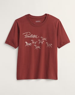pendleton WOMEN'S DESCHUTES WILD HORSES TEE
