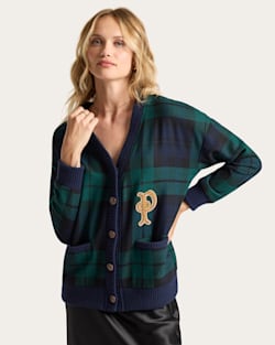 pendleton WOMEN'S EAGLE RIVER WOVEN WOOL CARDIGAN