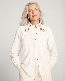 pendleton WOMEN'S EMBROIDERED WESTERN SHIRT