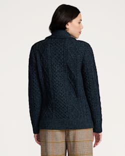 Pendleton WOMEN'S FISHERMAN WOOL CARDIGAN