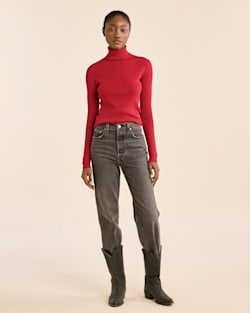 pendleton WOMEN'S FITTED MERINO TURTLENECK