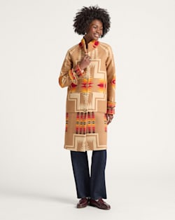 pendleton WOMEN'S HARDING ARCHIVE BLANKET COAT