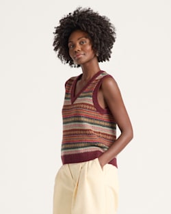 Pendleton WOMEN'S HARLOW LAMBSWOOL SWEATER VEST