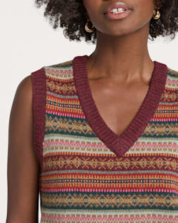 Pendleton WOMEN'S HARLOW LAMBSWOOL SWEATER VEST