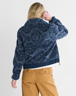 Pendleton WOMEN'S HEATHER ZIP-FRONT FLEECE JACKET