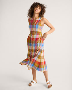 Pendleton WOMEN'S LANA SLEEVELESS LINEN DRESS