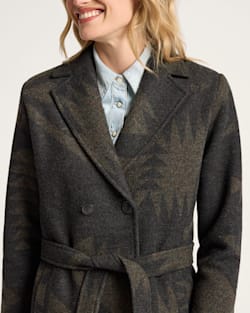 Pendleton WOMEN'S MIRROR LAKE WOOL TRENCH COAT