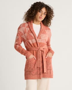 pendleton WOMEN'S MONTEREY BELTED COTTON CARDIGAN
