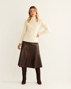 pendleton WOMEN'S OVERSIZED MOCKNECK PULLOVER