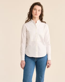 pendleton WOMEN'S OXFORD TUXEDO SHIRT