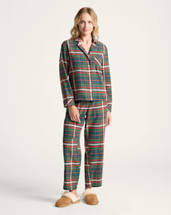 pendleton WOMEN'S PLAID FLANNEL PAJAMA SET