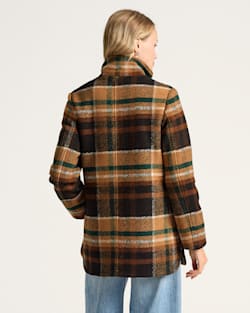 Pendleton WOMEN'S PLAID WOOL COAT