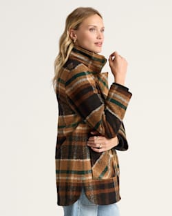 Pendleton WOMEN'S PLAID WOOL COAT