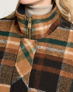 Pendleton WOMEN'S PLAID WOOL COAT