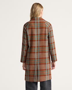 Pendleton WOMEN'S PLAID WOOL OVERCOAT