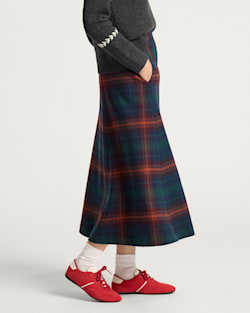 Pendleton WOMEN'S PLAID WOOL SKIRT