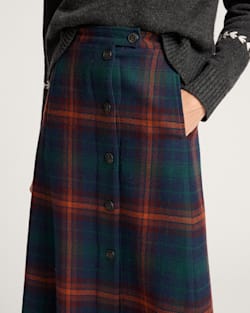 Pendleton WOMEN'S PLAID WOOL SKIRT