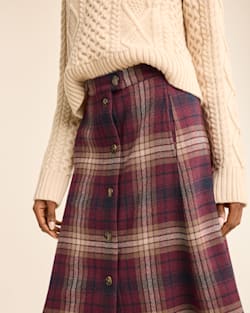 Pendleton WOMEN'S PLAID WOOL SKIRT