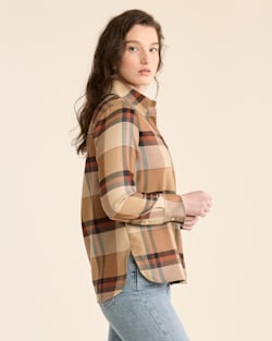 Pendleton WOMEN'S PLAID WORSTED WOOL SHIRT