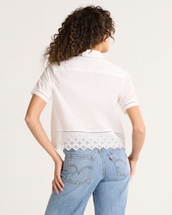 Pendleton WOMEN'S POPLIN EYELET SHIRT