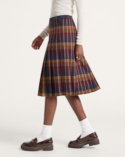 Pendleton WOMEN'S REVERSIBLE PLEATED WOOL SKIRT