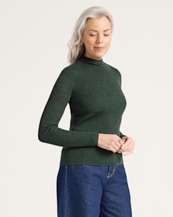 Pendleton WOMEN'S RIB MERINO MOCKNECK