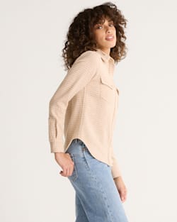 Pendleton WOMEN'S TEXTURED WOOL GAMBLER SHIRT