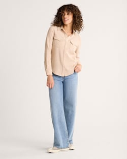 Pendleton WOMEN'S TEXTURED WOOL GAMBLER SHIRT