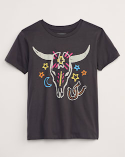 pendleton WOMEN'S WESTERN SKULL GRAPHIC TEE