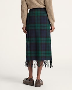 Pendleton WOMEN'S WOOL FRINGED WRAP SKIRT